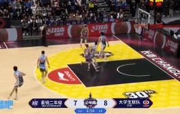 png电子网站探囊取物！陈国豪空切接球顺下 面对空篮起飞单臂挂扣
