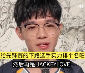 png电子CFO下路Doggo给先锋赛下路选手排名：Viper第一，JKL第二，我倒一