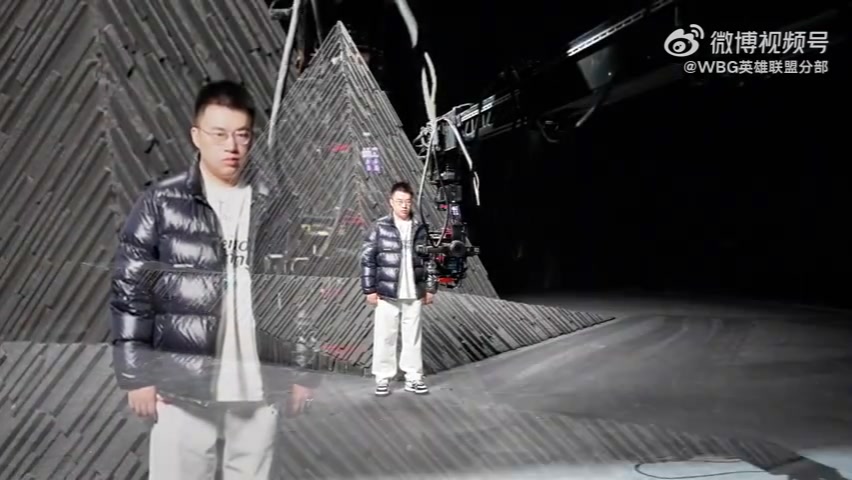 png电子WBG官博：掉落一支虎哥主宣拍摄的花絮wlog