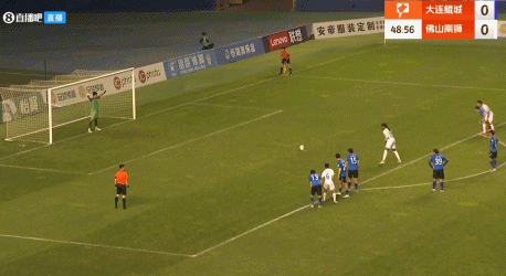 png电子网站半场-大连鲲城0-0佛山南狮 萨比尔送大礼樊津铭扑点救主